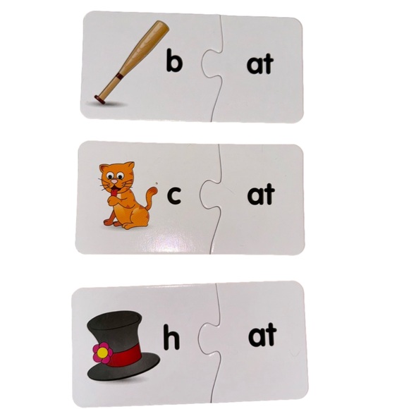 Like New Learning Journey Match It! WORDS PUZZLE 30 self-correcting puzzle sets - Picture 4 of 8